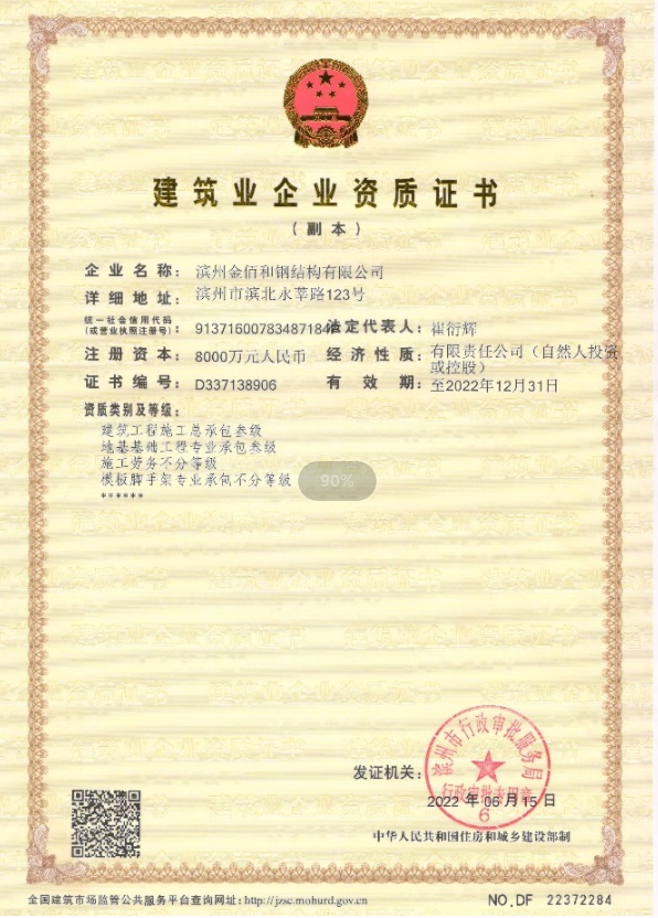 企业资质证书2